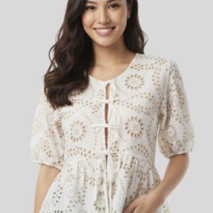 Broderie Blouse